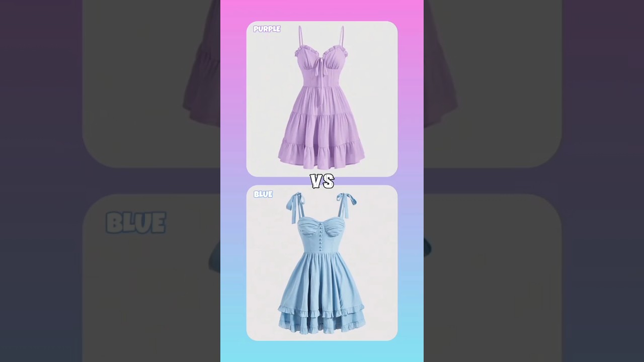 PURPLE💜 vs BLUE💙? 