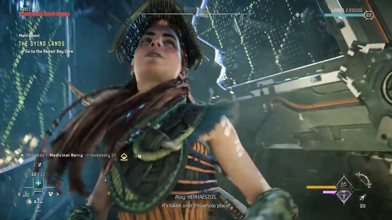 Horizon Forbidden West, Dying Lands Pt 2, The Eye of the Earth