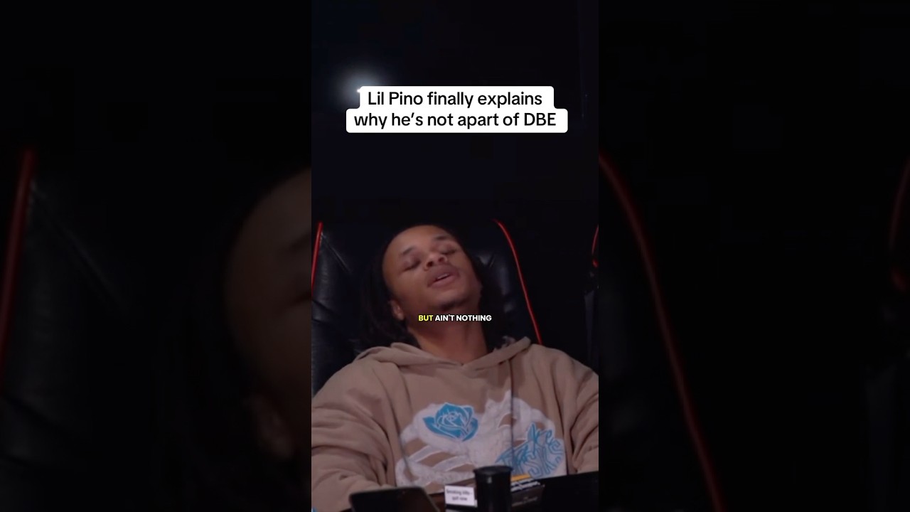 Lil pino explains why his not DBE