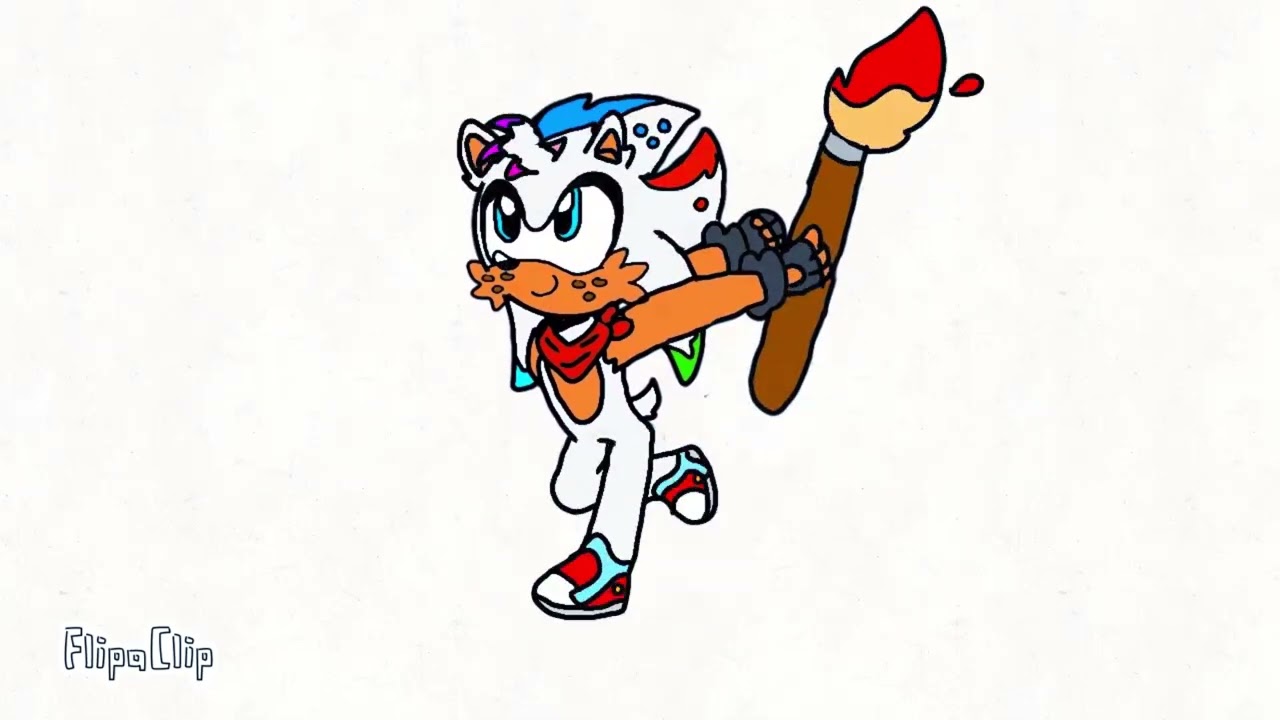 Gotta Paint Fast 🎨🦔