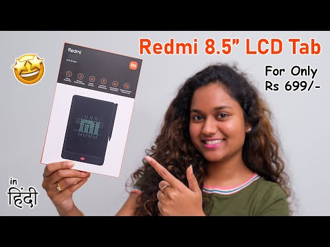 Redmi's New 8.5" LCD Tab for only Rs 699/- 😍 ... Unboxing in Hindi