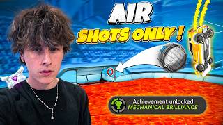 Ranked Rocket League but I'm only allowed to score from the AIR...