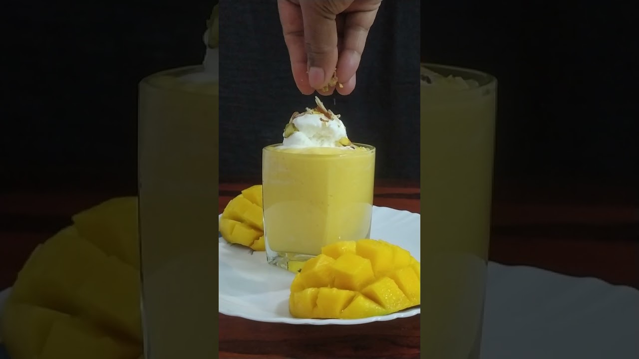 How To Make Mango Mastani┃Pune's Famous┃Mango Season Recipe┃Summer Refresh┃Awesome Taste