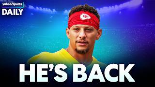 Patrick Mahomes RETURNS to the Chiefs at OTAs -- Are We SLEEPING on KC? | Yahoo Sports Daily LIVE! 🔴