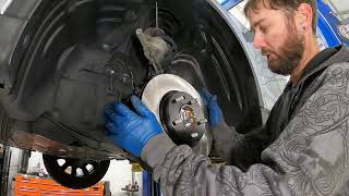 Mazda (2017) CX 5 Front Brake Pads and Rotors Replacement