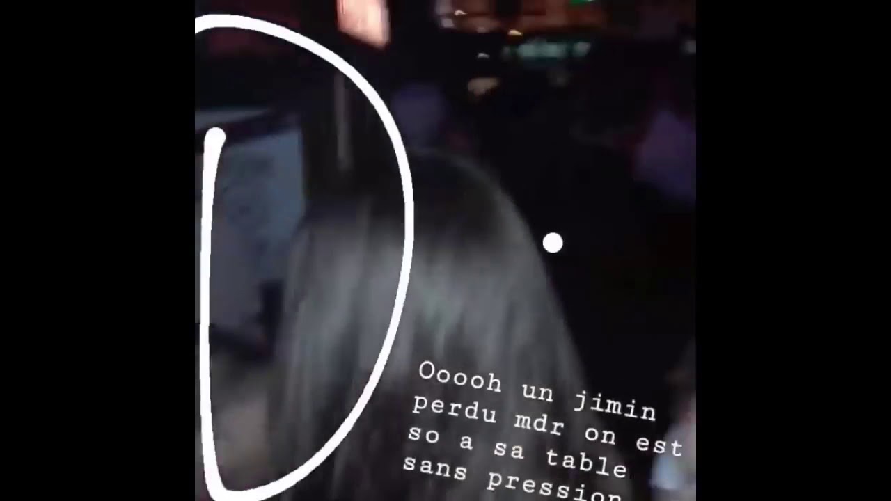 BTS JIMIN DRUNK IN THE PARIS - YouTube