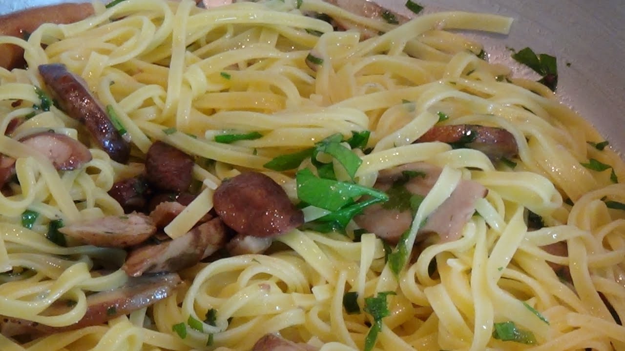 Tagliatelle ai funghi porcini YouTube