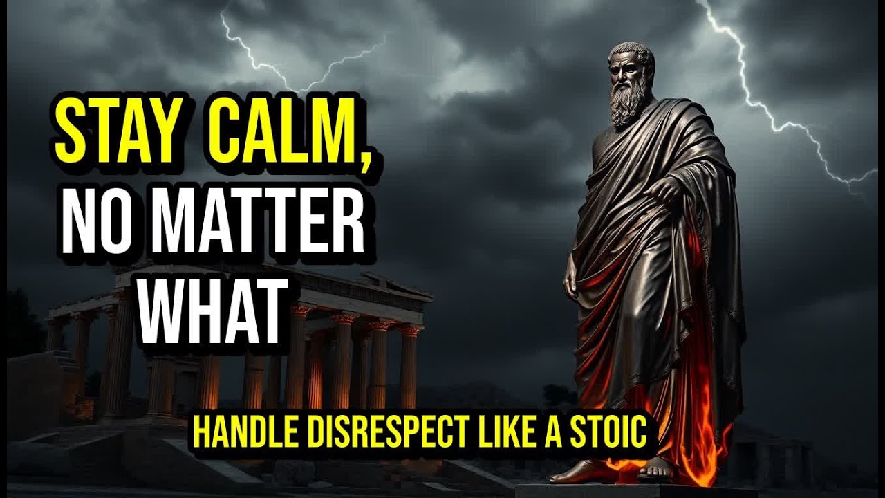 Master STOIC RESPONSES to Disrespect – Stay CALM and in Control | Stoicism Guide
