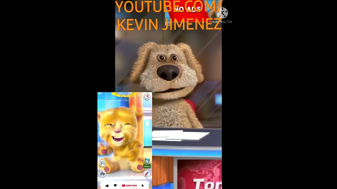 talking tom and ben new and ginger coffin dance song cover 