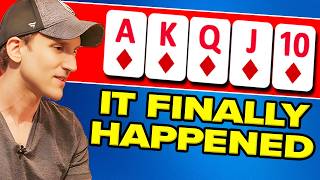 ROYAL FLUSH finally hits! (1st in 13 years)