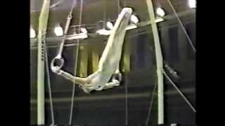 Play video: Vladimir Gogoladze (URS) - 1988 Olympics - Compulsories - Rings