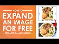How to Extend or Expand an Image with AI for Free with Adobe Firefly (Artificial Intelligence)