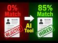 I Built an AI Tool to Beat the ATS (And Got 85% Match - Here's How)#ats #resumetips  #ai #interview