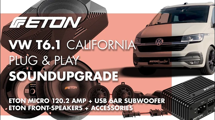VW T6.1 CALIFORNIA TRANSPORTER MULTIVAN CAMPER | ETON SOUNDUPGRADE | LAUTSPRECHER SELBST EINBAUEN