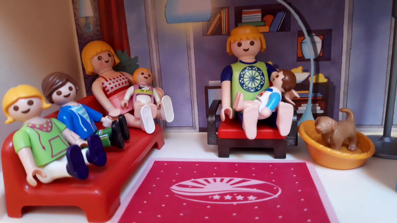 Rencontre matinale avec la Famille Duponte- Vidéo Playmobil en Français