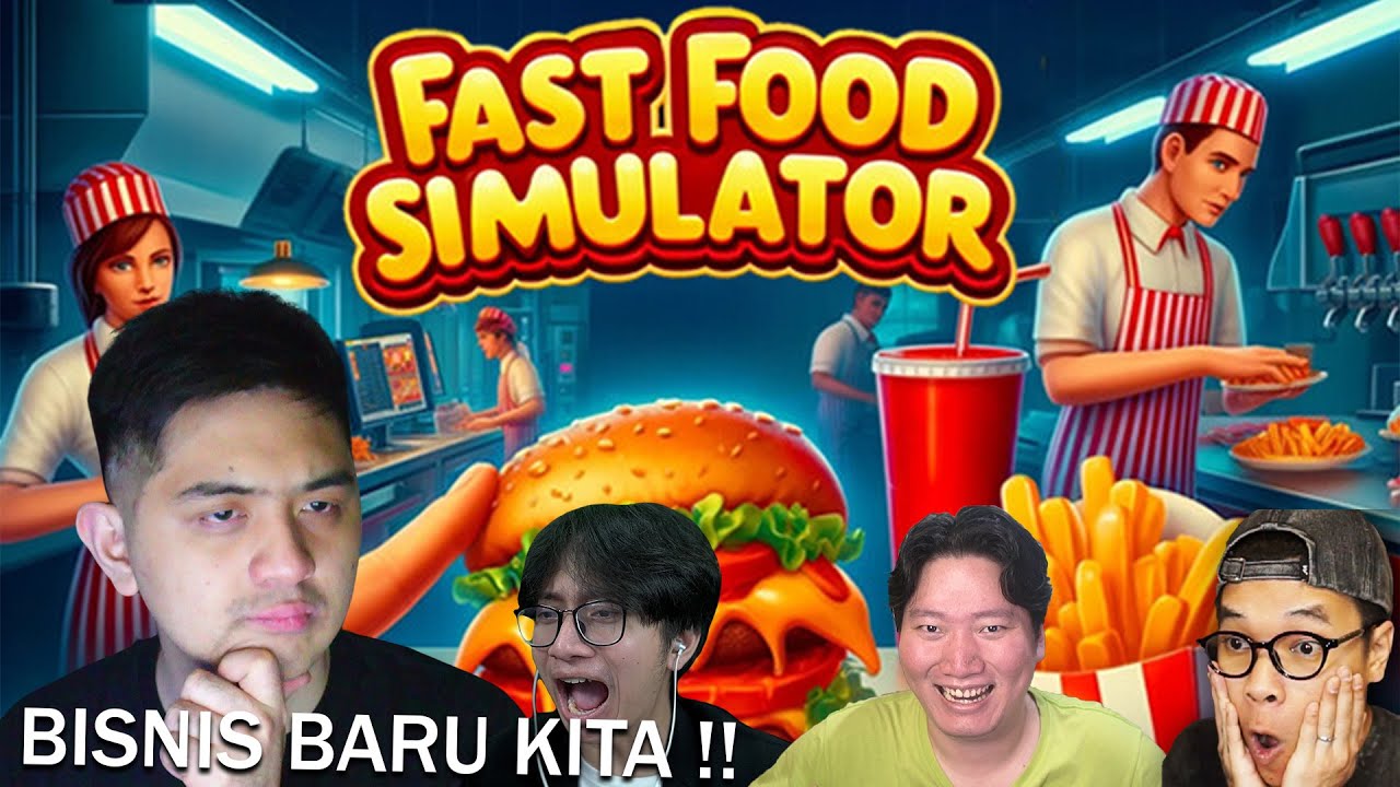 SEMOGA GAK RUNGKAT BISNIS KITA YG INI !!! [ Fast Food Simulator ] - YouTube