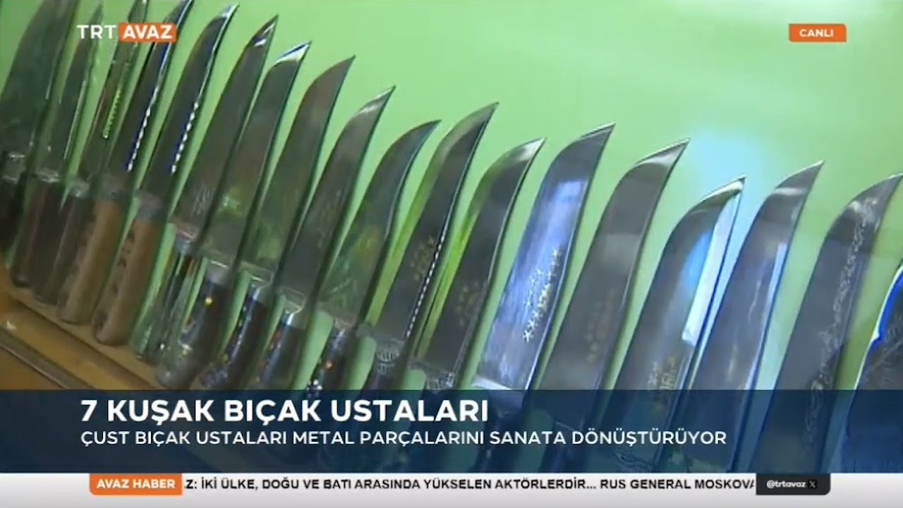 ÇUST BIÇAKLARI DÜNYADA İLGİ GÖRÜYOR