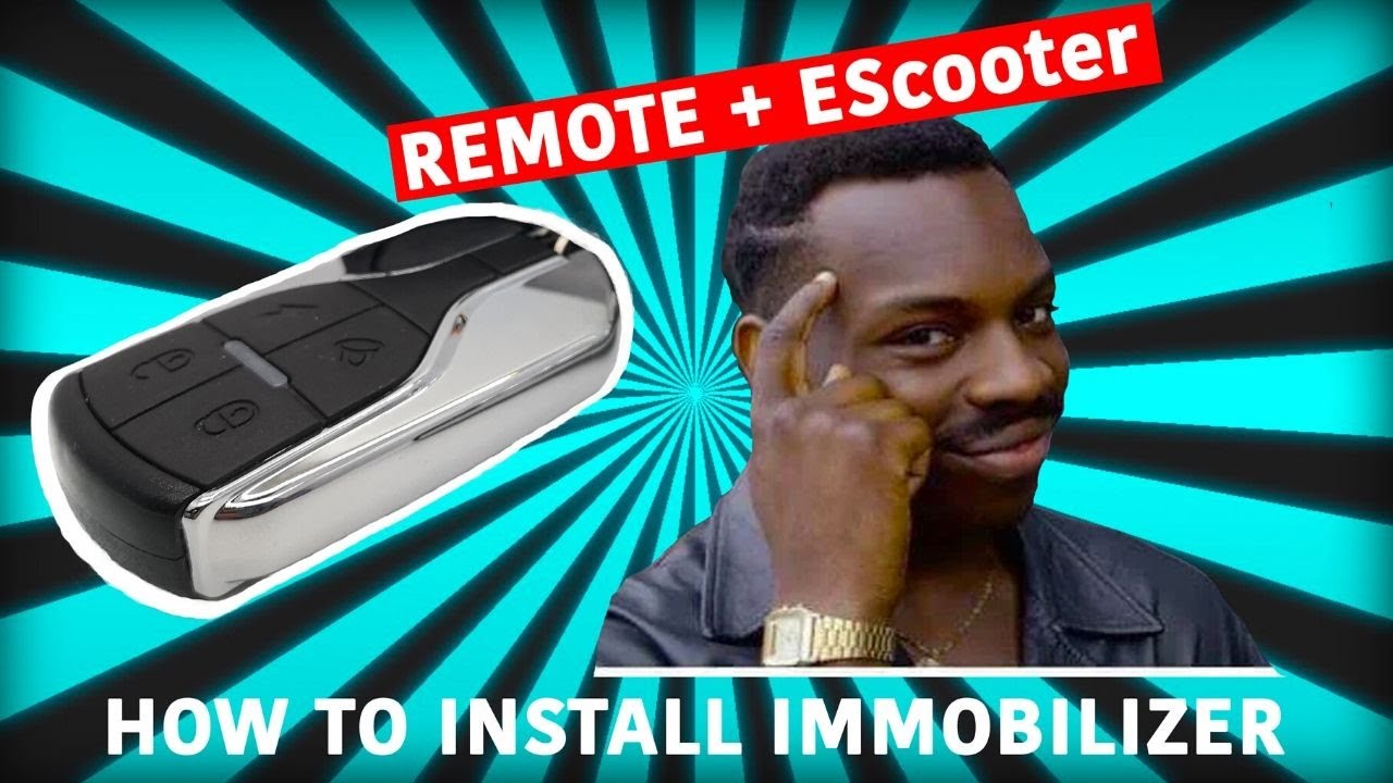 Immobilizer for E Scooter | How to install tutorial