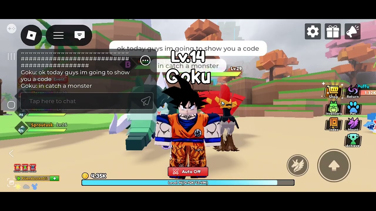 Code for Catch a monster (1/4/26