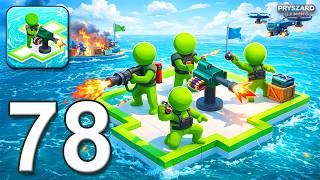 War of Rafts: Crazy Sea Battle - Gameplay Walkthrough Part 78 - Sea Raft Survival (Android, iOS) screenshot 1