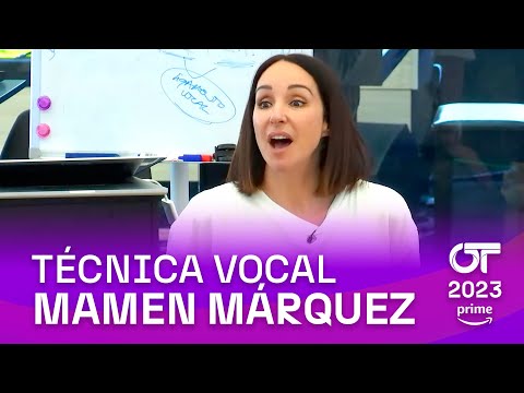 TÉCNICA VOCAL con MAMEN (8 enero) | OT 2023