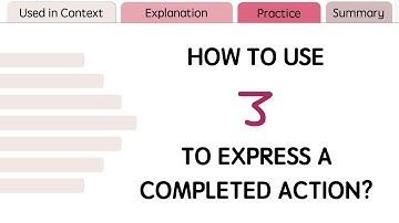 How to use 了 for COMPLETED actions in Mandarin Chinese? [Grammar]