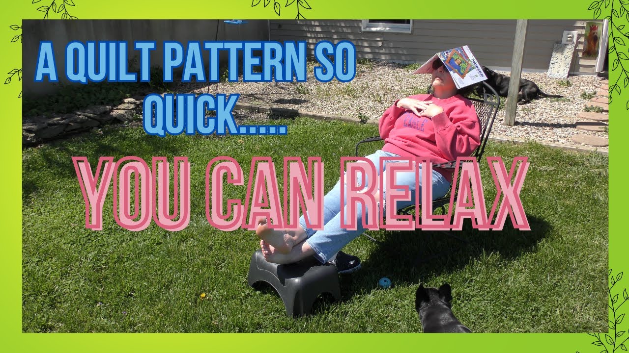 Fabulous Free Quilt Pattern using a Layer Cake - Fast and Easy - YouTube