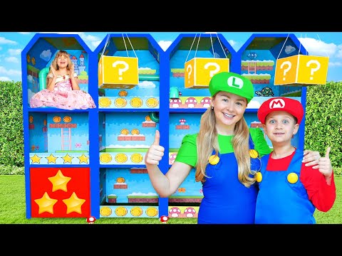 Diana and Roma's Super Mario Bros Adventure - Can They Save the Princess?