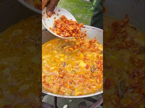 লাল চিংড়ি দিয়ে সুস্বাদু কচি কাঁঠাল কষা