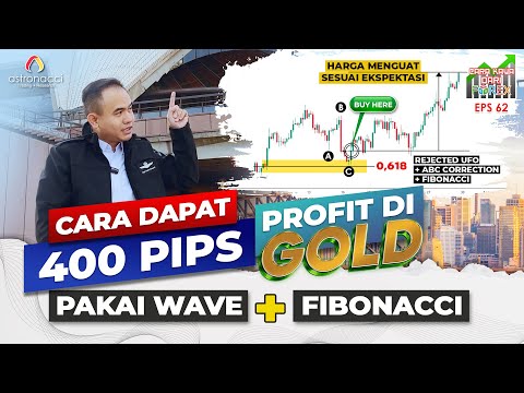 BELAJAR CARA MENGGUNAKAN ELLIOTT WAVE UNTUK TRADING GOLD | FIBONACCI + UNFILLED ORDER
