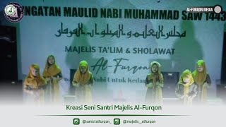 Kreasi Seni Santri Al-Furqon - Tarian | Aah w Noos