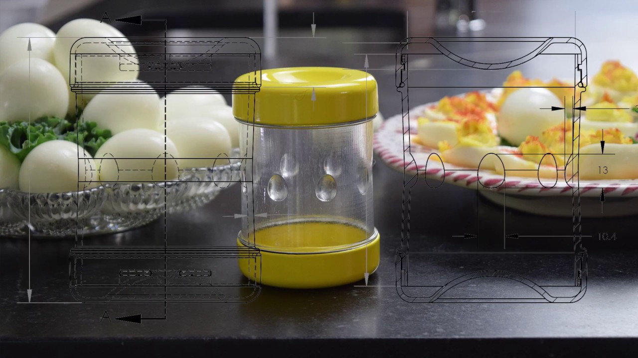 The Negg Maker perfectly peels hard-boiled eggs - Chew Boom