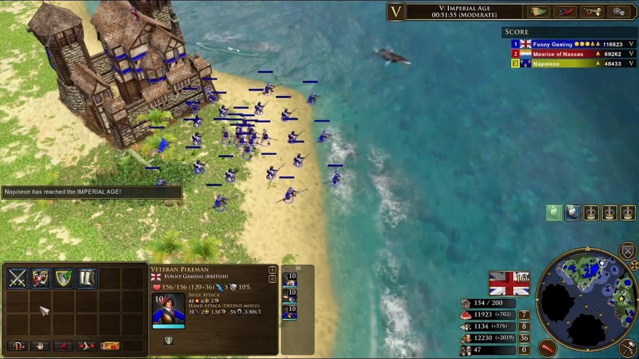 ALL BRITISH ARMY TROOPS AND SHIPS | Age Of Empire III Definitive Edition AOE3