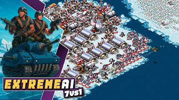 I Tested the TOP Defenses Against 7 EXTREME AI in Red Alert 2