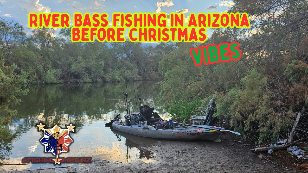 River Bass Fishing in Arizona Before Christmas | Cool Weather Bite