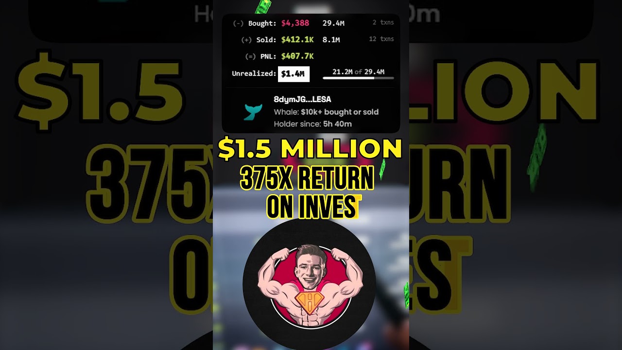 $300K to $52M Market Cap! 🚀💸 Join our Discord for early calls and insider tips. Link in bio!