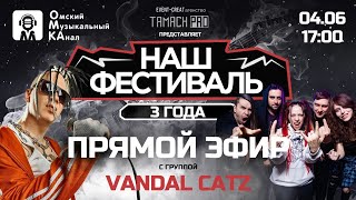 Наш фестиваль. Встреча с участниками фестиваля. Группа VANDAL CATZ