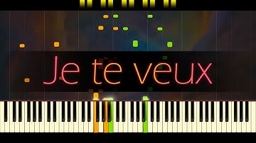 Je te veux // ERIK SATIE
