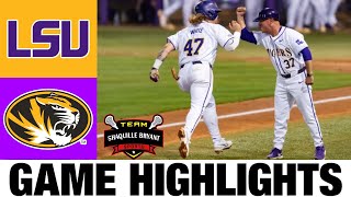 LSU vs Missouri Highlights | NCAA Baseball Highlights | 2024 College Baseball