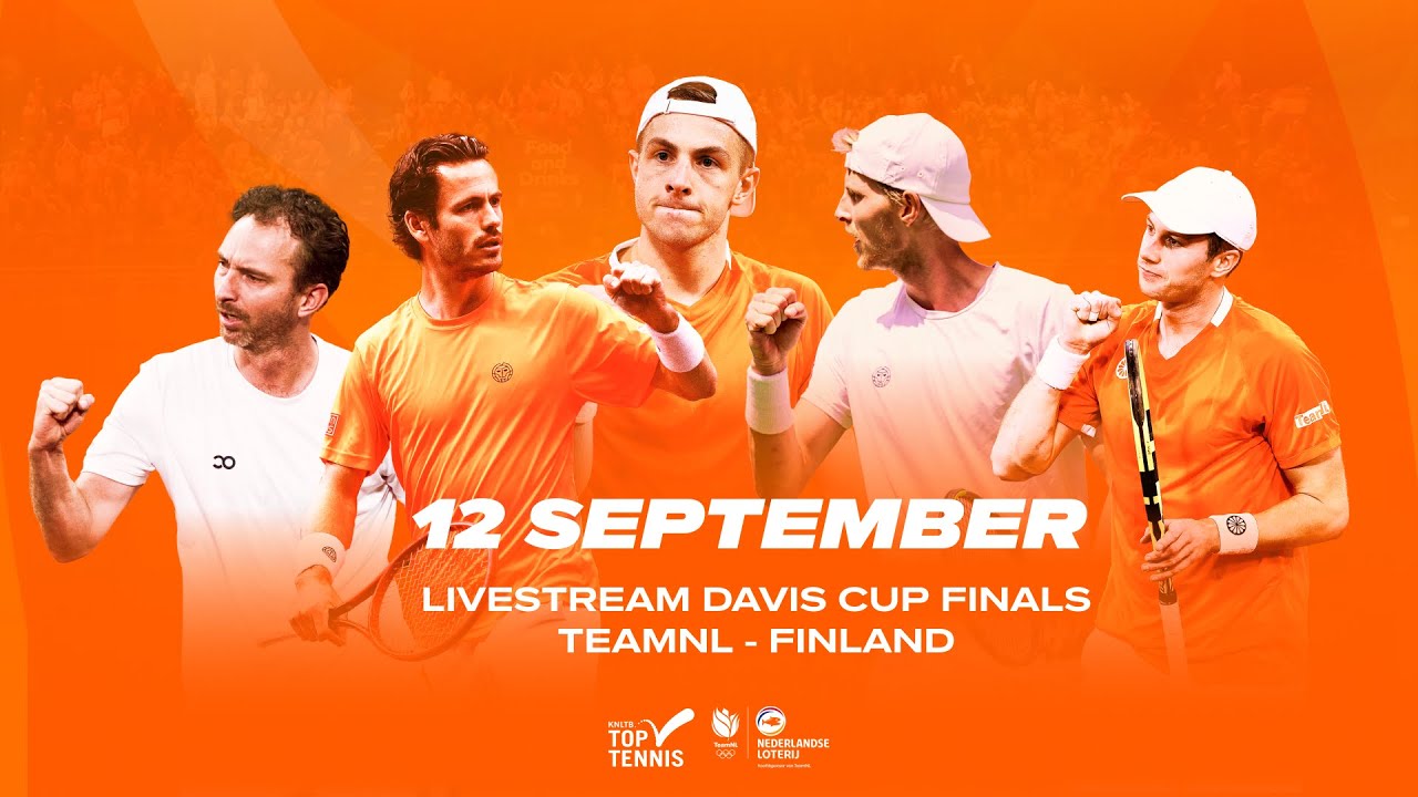 Livestream Davis Cup Finals dag 1 TeamNL - Finland KNLTB