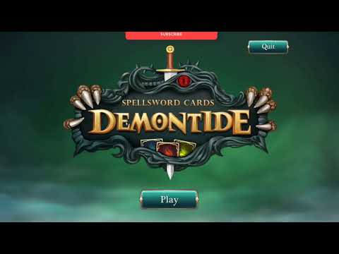 Spellsword Cards Demontide Gameplay (PC Game)