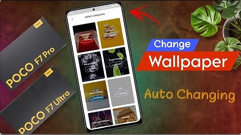 Poco F7 Pro Lock Screen Wallpaper Automatic Change | Set Glance Wallpaper in Poco F7 Ultra