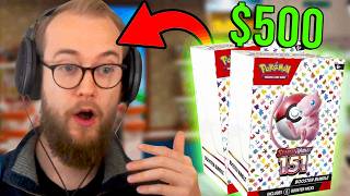 Opening $500 of Pokemon 151 Booster Packs!