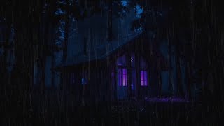 Night Rain Sounds for Deep Sleep 🌧️ Peaceful Forest Ambience for Study & Meditation