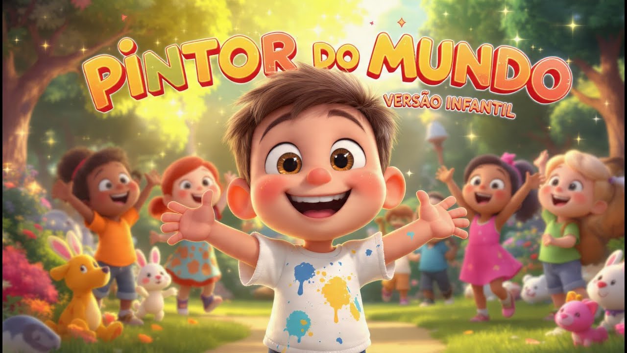 Pintor do Mundo – Versão Infantil | Música Gospel Infantil Cristã | Pr Lucas