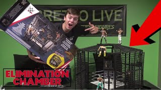 WWE Elimination Chamber Play Set UNBOXING & REVIEW