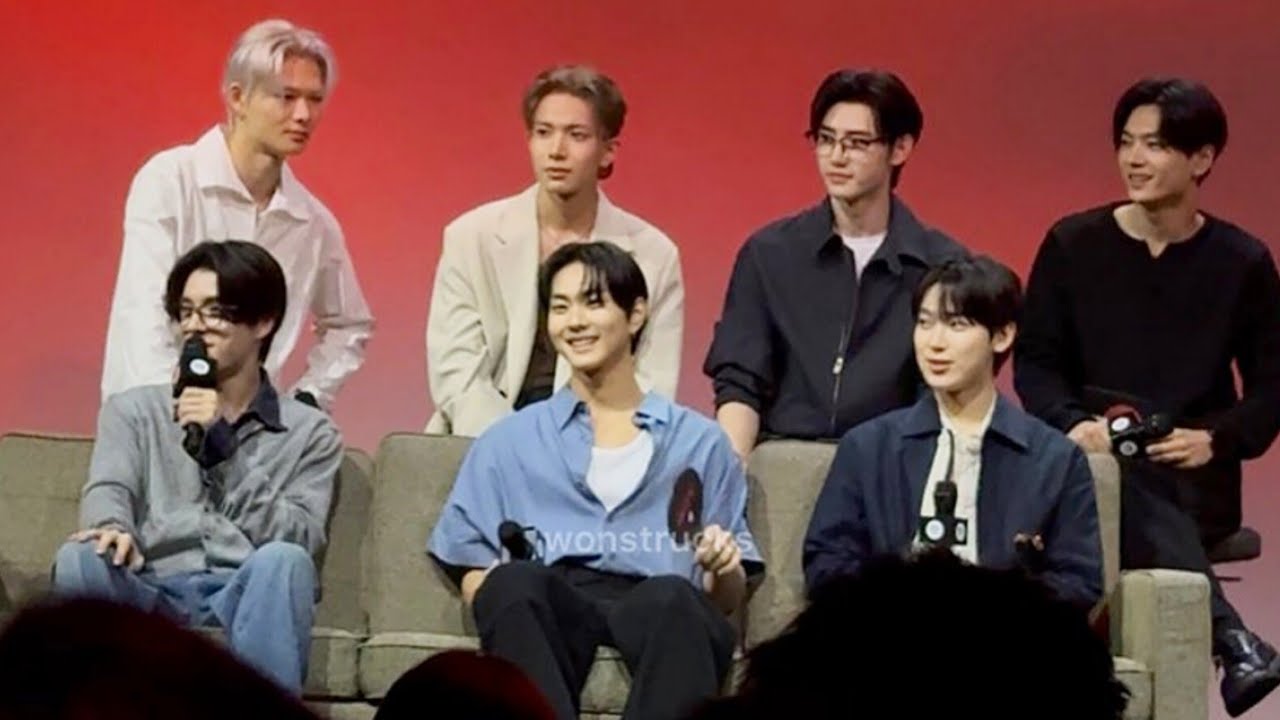 Enhypen At Spotify Maison Event in LA today