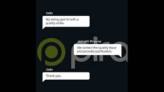 Amazon Q&A: My listing got hit with a quality strike. | Jed Rawson Inc 5000 Pirawna Amazon