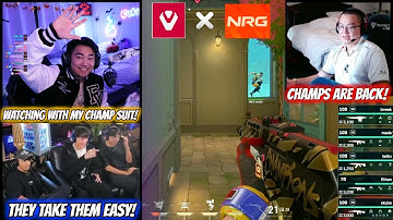 TenZ FNS S0m & Shanks React to NRG Vs NEW SENTINEL Insane Battle in Red Bull Home Ground 2025