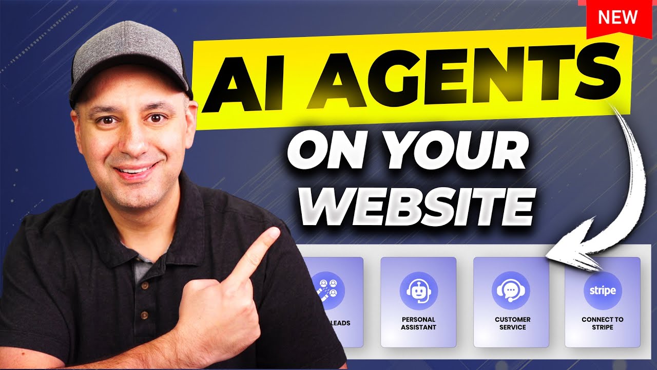 How to Add a Smart AI Agent to Your Website in 2025